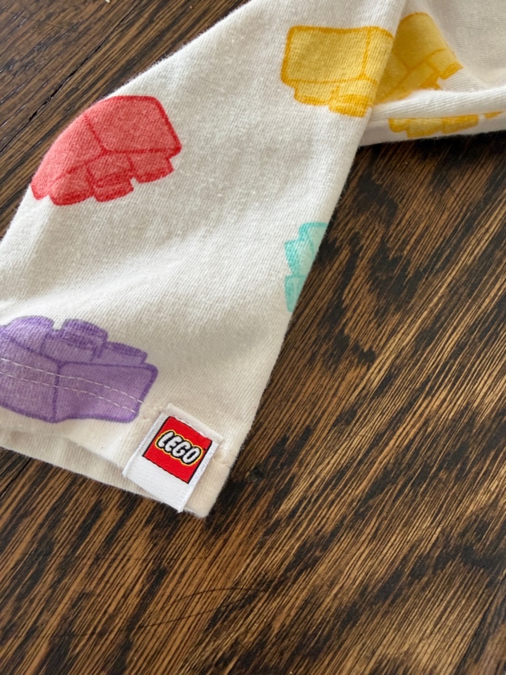 H&M Lego Duplo Patterned Long-Sleeved Baby One-Piece Bodysuit Size 18 Months - Picture 8 of 10
